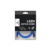 Патч-корд 1.5м S/FTP Cat 6A CU LSZH blue Cablexpert (PP6A-LSZHCU-B-1.5M) - Зображення 3