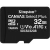 Карта пам'яті Kingston 32GB micSDHC class 10 Canvas Select Plus 100R A1 (SDCS2/32GB) - Зображення 1