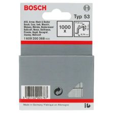 Скобы для строительного степлера Bosch 14мм ТИП 53, 1000шт (1.609.200.368)