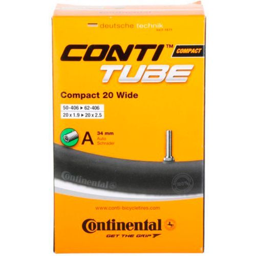 Велосипедна камера Continental Compact 20x1.9-2.5 wide 50-406 / 62-451 RE AV34mm (181271)