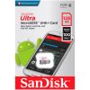 Карта пам'яті SanDisk 128GB microSD class 10 Ultra Light (SDSQUNR-128G-GN6MN) - Зображення 1