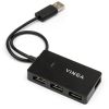 Концентратор Vinga USB2.0 to 4*USB2.0 HUB (VHA2A4) - Зображення 2