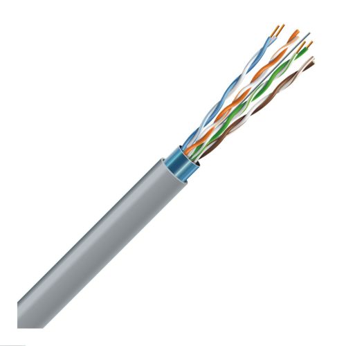 Кабель мережевий ЗЗКМ FTP 305м 4*2*24AWG[0,51] мідь[СU] cat.5e, внутрішній [PVC] (72566)