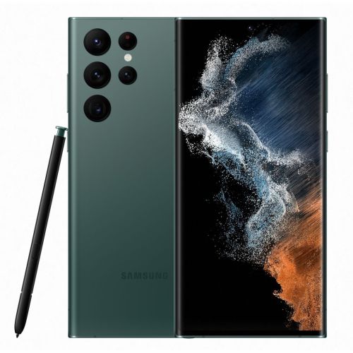Мобільний телефон Samsung Galaxy S22 Ultra 5G 12/512Gb Green (SM-S908BZGHSEK)