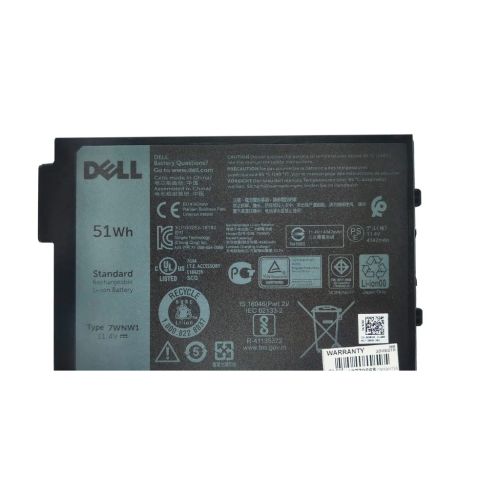 Акумулятор до ноутбука Dell Latitude 54247WNW1, 51Wh(4342mAh), 3cell, 11.4V, Li-ion (A47716)