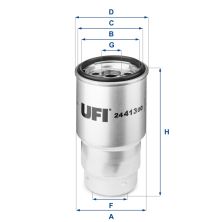 Фільтр паливний UFI 24.413.00