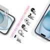 Пленка защитная Armorstandart Kit Clear + Anti-Blue Apple iPhone 15 Plus (ARM80678) - Изображение 2