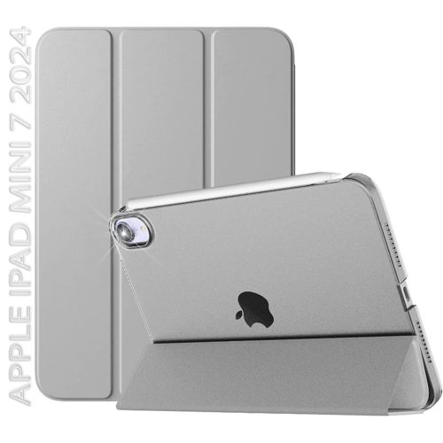 Чохол до планшета BeCover Tri Fold Hard Apple iPad Mini 7 2024 Gray (712452)