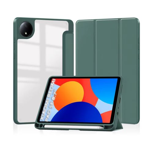 Чохол до планшета BeCover Soft Edge TPU Xiaomi Redmi Pad SE 8.7 Dark Green (712566)