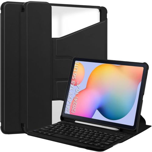 Чехол для планшета BeCover 360° Rotatable + Keyboard Samsung Tab S6 Lite (2024) 10.4 P620/P625/P627 Black (712587)