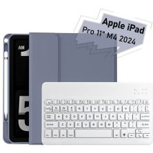 Чохол до планшета BeCover with keyboard Apple iPad Pro 11 M4 2024 Purple (713002) Чохол до планшета BeCover with keyboard Apple iPad Pro 11 M4 2024 Purple (713002)