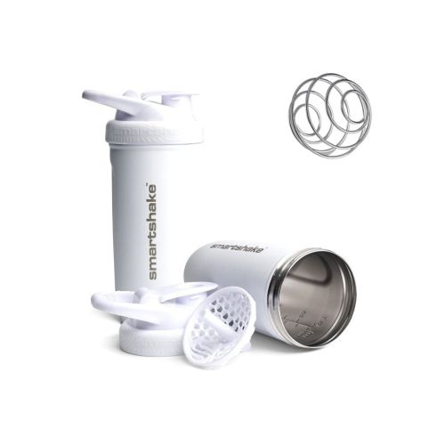 Шейкер спортивный SmartShake Reforce Stainless Steel 30oz/900ml White (11150203)