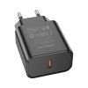 Зарядное устройство BOROFONE BA71A Power USB-C PD20W Black (6974443387957) - Изображение 1