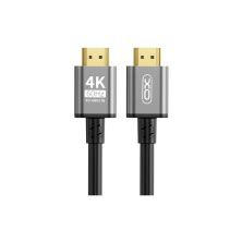 Кабель мультимедийный HDMI to HDMI 5.0m v2.0 black XO (GB017B-HDMI.tranish)