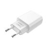 Зарядний пристрій BOROFONE BA20A USB 10.5W + cable USB to USB-C white (6931474700742) - Зображення 1