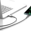 Дата кабель USB 2.0 AM to Lightning 1.0m 2.4A LED black XO (NB162-L-1-BK) - Зображення 2
