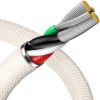 Дата кабель USB 2.0 AM to Lightning 1.2m 2.4A pink Baseus (CAJY001104) - Зображення 2