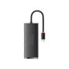 Концентратор Baseus USB-C to 4xUSB 3.0 0.25m black (WKQX030301) - Изображение 1