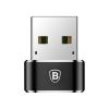 Перехідник USB 2.0 AF to USB-C black Baseus (CAAOTG-01) - Зображення 2