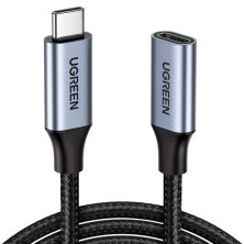 Дата кабель USB-C M/F 0.5m 5A USB 3.1 Gen2 10Gbps black Ugreen (80810)