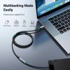 Дата кабель USB-C M/F 0.5m 5A USB 3.1 Gen2 10Gbps black Ugreen (80810) - Зображення 3