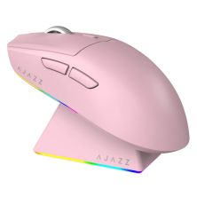 Мышка Ajazz AJ139 V2 MC Wireless/Bluetooth/USB Pink (AJ139-V2-MC-Pink)