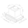 Вытяжка кухонная Elica BOX IN PLUS IXGL/A/120 - Изображение 1