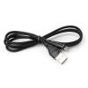 Дата кабель USB 2.0 AM to Micro 5P 1.0m cylindric nylon back Vinga (VCPDCMCANB1BK) - Изображение 2