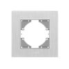 Рамка Videx BINERA серебристый алюминий одинарн (VF-BNFRA1H-SL) - Изображение 1