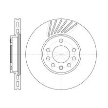 Гальмівний диск REMSA 6494.10