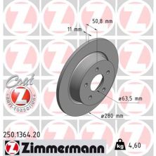 Тормозной диск ZIMMERMANN 250.1364.20