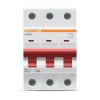 Автоматичний вимикач Videx RS4 RESIST 3п 50А С 4,5кА (VF-RS4-AV3C50) - Зображення 1
