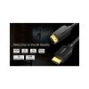 Кабель мультимедійний HDMI to HDMI 2.0m V.2.1 8K 60Hz HDR10 HLG 48Gbps YUV 444 Choetech (XHH-TP20) - Зображення 3