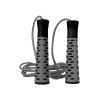 Скакалка PowerPlay 4206 Cіро-чорна (PP_4206_Grey/Black) - Изображение 1