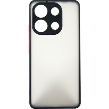 Чохол до мобільного телефона Dengos Matte Xiaomi Redmi Note 13 4G (black) (DG-TPU-MATT-140)