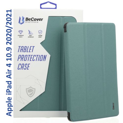 Чехол для планшета BeCover Tri Fold Hard Apple iPad Air 4 10.9 2020/2021 Dark Green (709659) (709659)