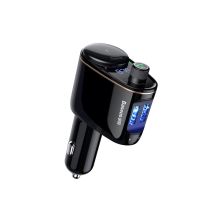 FM модулятор Baseus FM Launcher Locomotive 3.4 A 2 USB (CCHC000001)