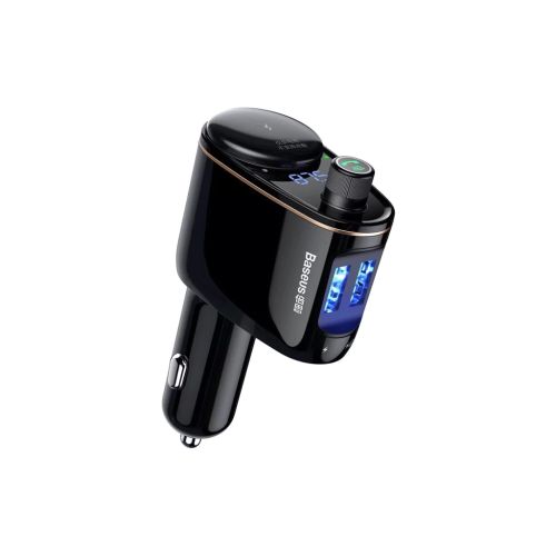 FM модулятор Baseus FM Launcher Locomotive 3.4 A 2 USB (CCHC000001)