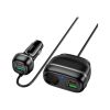 Зарядний пристрій HOCO HOCO Z59A Rank 96W 2xUSB + 2xUSB Black (6942007641517) - Зображення 1