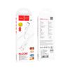 Дата кабель USB 2.0 AM to USB-C 1.0m Magic silicone X87 white HOCO (6931474783240) - Изображение 3