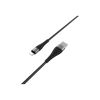 Дата кабель USB 2.0 AM to Lightning 1.0m 2.4A nylon BX32 black BOROFONE (6931474710413) - Изображение 2