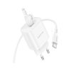 Зарядное устройство BOROFONE BA82A Platinum USB-C PD25W + cable USB-C to USB-C White (6941991112270) - Изображение 2