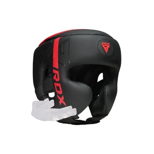 Боксерский шлем RDX F6 Kara Matte Red S (HGR-F6MR-S)
