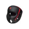 Боксерский шлем RDX F6 Kara Matte Red S (HGR-F6MR-S) - Изображение 2