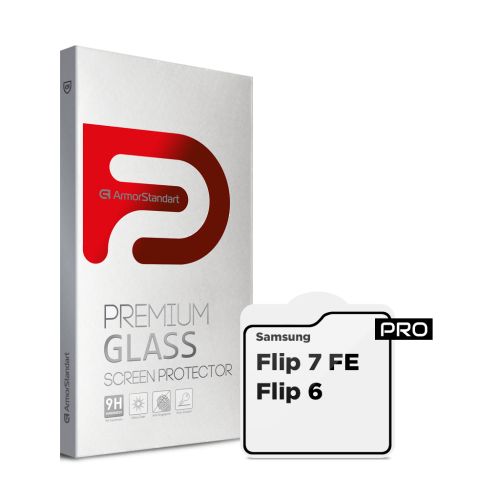 Скло захисне Armorstandart Pro Samsung Flip 7 FE / Flip 6 external display (ARM88010) Скло захисне Armorstandart Pro Samsung Flip 7 FE / Flip 6 external display (ARM88010)