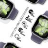 Пленка защитная Armorstandart hydrogel Apple Watch 11 42mm 6 pcs (ARM88733) - Изображение 1