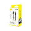 Дата кабель USB-C to USB-C 1.0m 100W (20V/5A) black Baseus (P10381400121-00) - Зображення 1