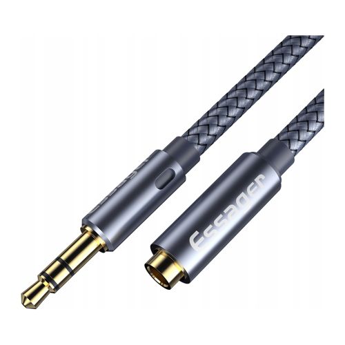 Кабель мультимедійний 3.5mm F to 3.5mm M 2.0m Essager (EYPY35-MYA0G)