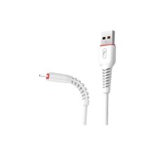 Дата кабель USB 2.0 AM to USB-C 1.0m 2.4A white SkyDolphin (USB-000431)