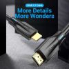 Кабель мультимедійний HDMI M to HDMI M 10.0m 8K60Hz black Vention (AANBL) - Зображення 3